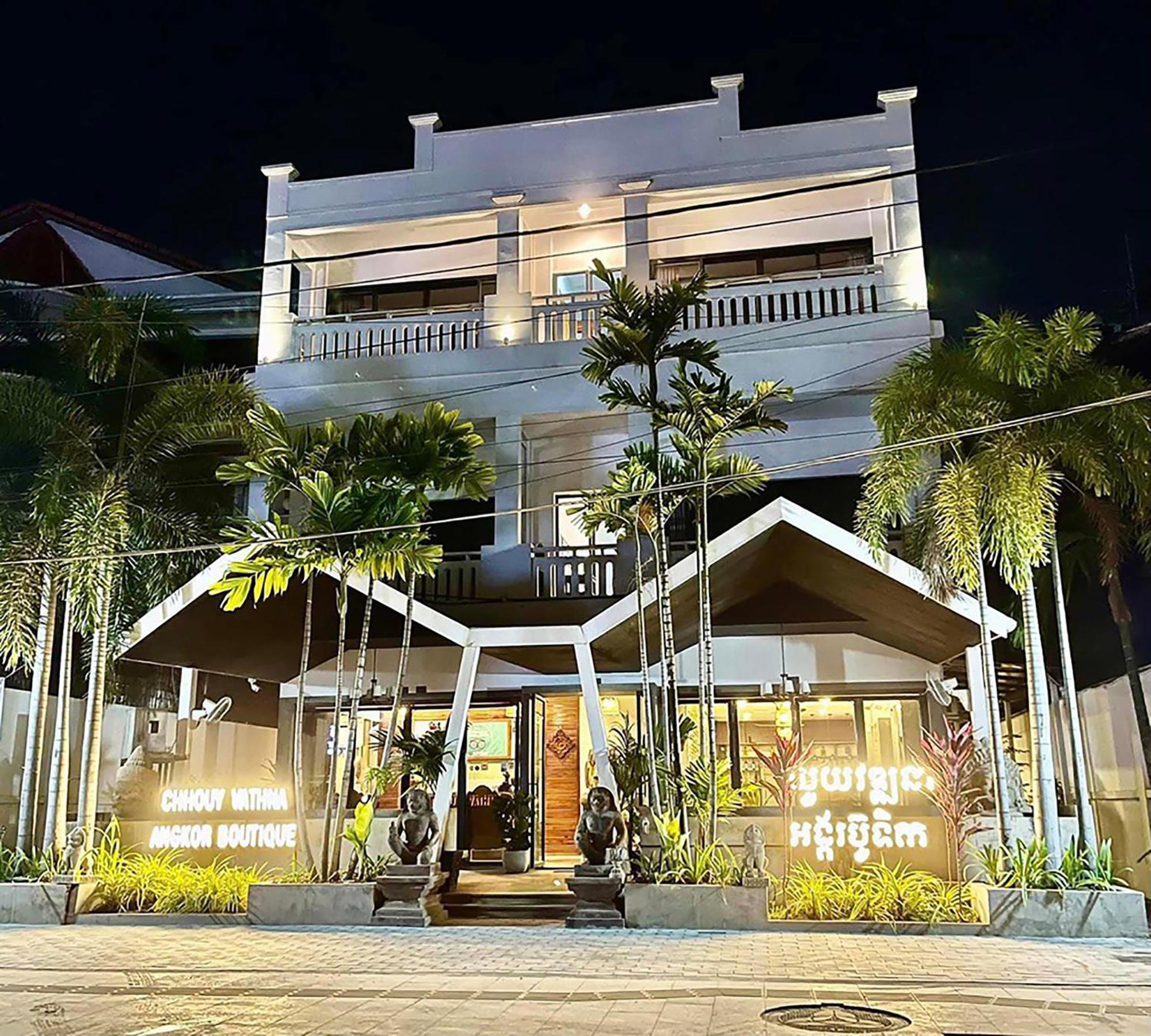 Chhouy Vathna Angkor Boutique Hotel Sziemreap Kültér fotó